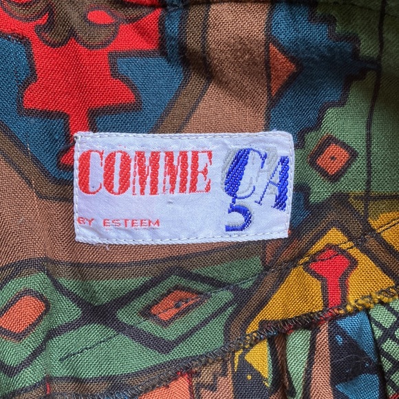 90’s Vintage Print Skirt - Picture 5 of 5